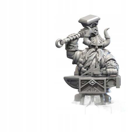 The Legendary Blacksmith - Bigusson - Druk 3D - White Angels