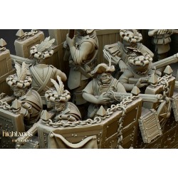The Wittemberg Wagon - Druk 3d - Bigusson - Highlands Miniatures