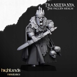 Skeletal Lord - Druk 3d - Highlands Miniatures