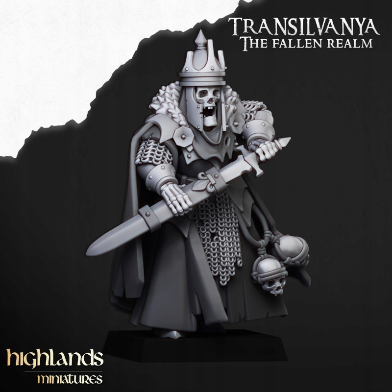 Skeletal Lord - Druk 3d - Highlands Miniatures Skeletal Lord - Druk 3d - Highlands Miniatures