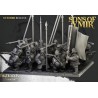Dwarf Pikemen Unit x7 + 3 cmd - Bigusson - Druk 3d - Highlands Miniatures