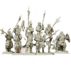 Sunland Imperial Troops z halabardami x7 + cmd - Highlands Miniatures