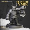 Dwarf Pikemen Unit x10 regular - Bigusson - Druk 3d - Highlands Miniatures