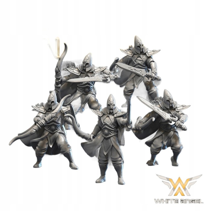 STEALTH LIGHT x 5 - Bigusson - Druk 3D - White Angels