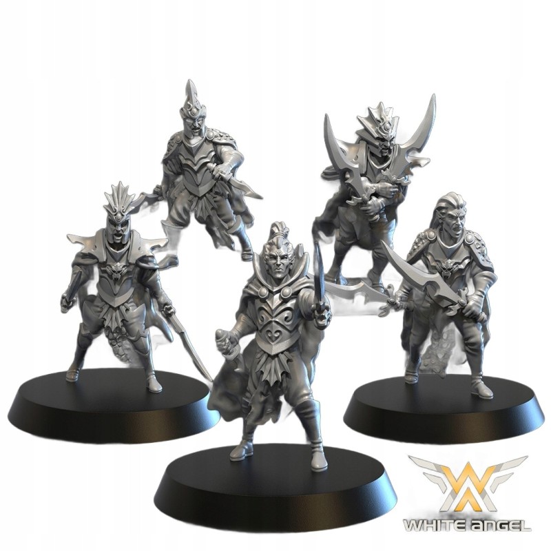 BLACK SEA CORSAIRS x 5 - Bigusson - Druk 3D - White Angels