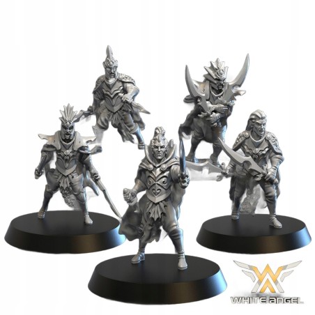 BLACK SEA CORSAIRS x 5 - Bigusson - Druk 3D - White Angels