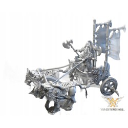 Chariot of Lions - Bigusson - Druk 3D - White Angels