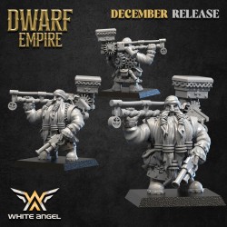 DWARF ENGINEER - Bigusson - Druk 3D - White Angels