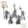 SISTER GUARD OF THE HIGH KINGDOM x 5 - Bigusson - Druk 3D - White Angels