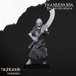 Skeletal Guard with Great Weapons x 10 regular- Highlands Miniatures