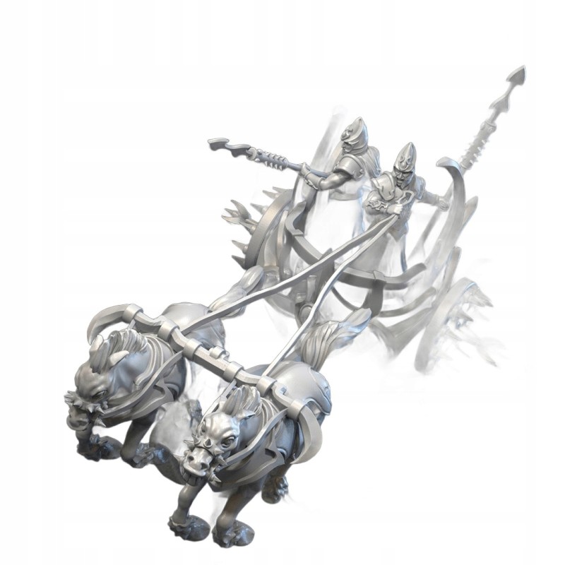 DARK STEEDS CHARIOT - Bigusson - Druk 3D - White Angels