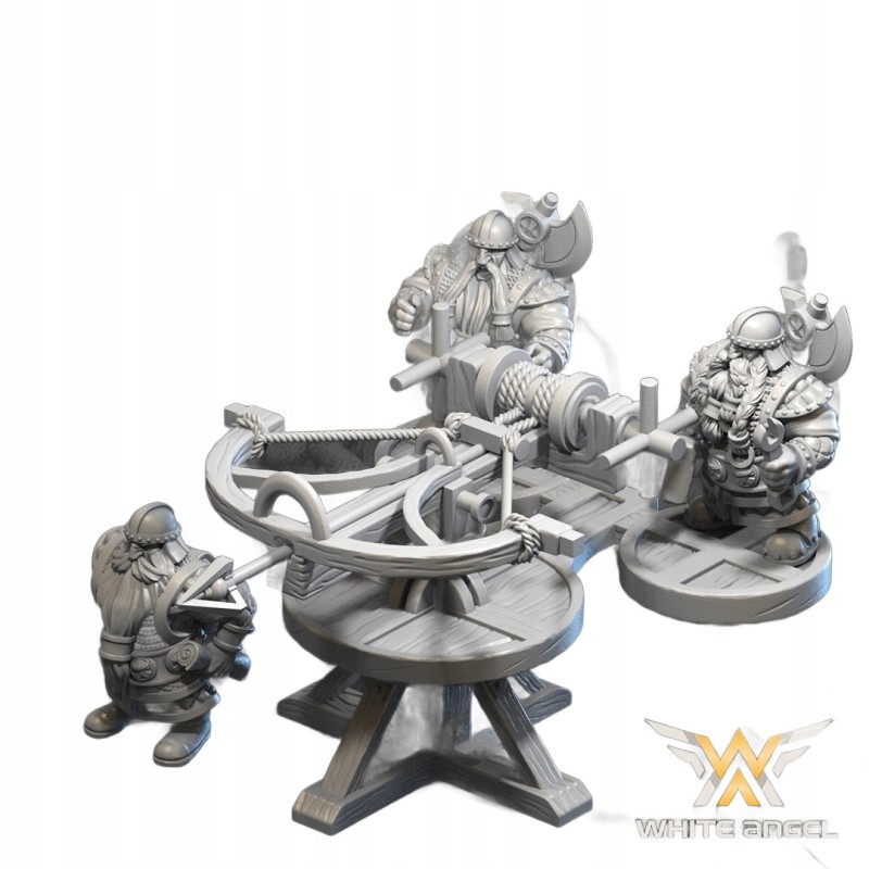 DWARF CROSSBOW - Bigusson - Druk 3D - White Angels