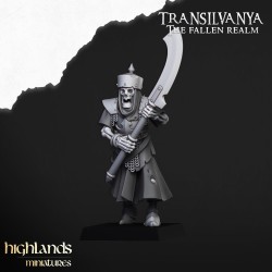 Skeletal Guard with Great Weapons x 10 regular- Highlands Miniatures