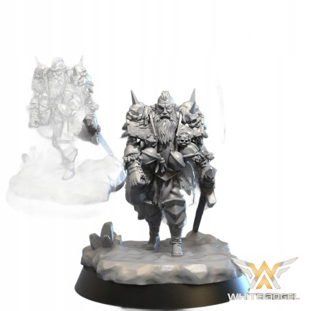 WANDERING VIKING - Bigusson - Druk 3D - White Angels