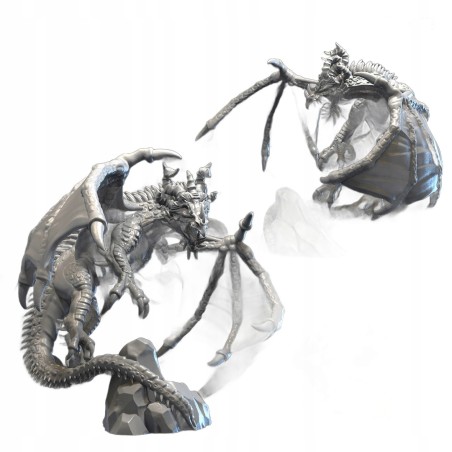 DARK DRAGON - Bigusson - Druk 3D - White Angels