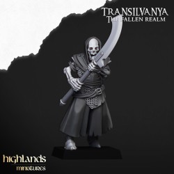 Skeletal Guard with Great Weapons x 10 regular- Highlands Miniatures