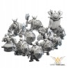 DWARF WARRIOR x 7 + cmd - Bigusson - Druk 3D - White Angels