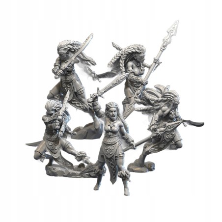 FOREST DANCER x10 - Bigusson - Druk 3D - White Angels