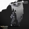 Skeletal Guard with hand weapons and shields x7 + CMD-Highlands Miniatures