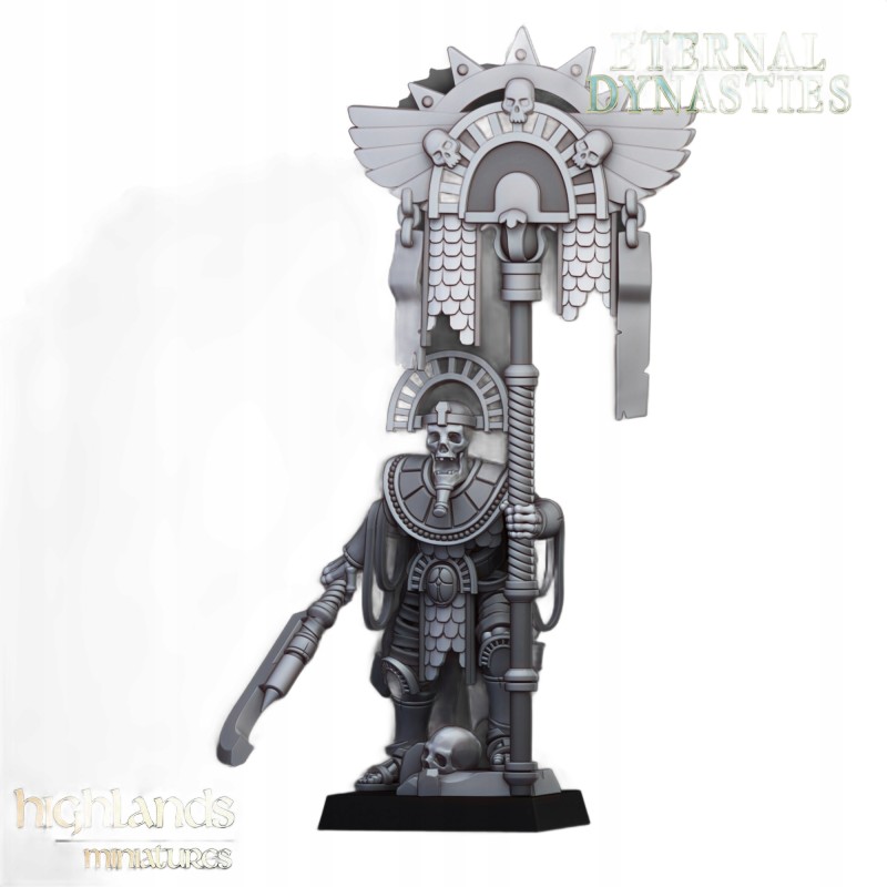 Eternal Pharaoh Banner - Druk 3d - Highlands Miniatures