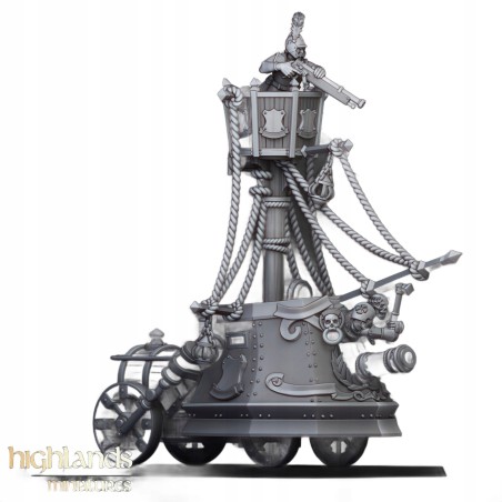 Sunland Ironclad Landship - Druk 3d - Highlands Miniatures