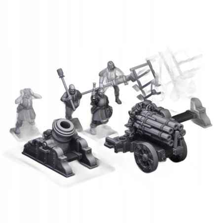Sunland Mortar z załogą - Druk 3d - Highlands Miniatures