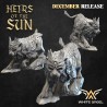 ATTACK LION x5 - Bigusson - Druk 3D - White Angels