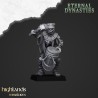Ancient Guard with Halberds x 7 + cmd - Druk 3d - Highlands Miniatures