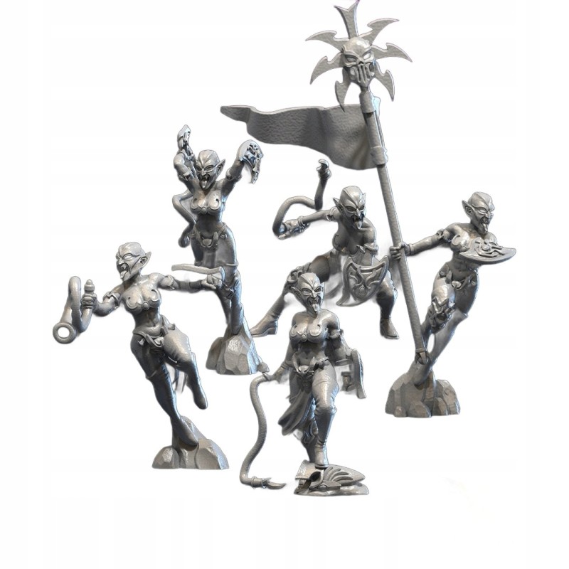 BLOOD DRINKER x 10 - Bigusson - Druk 3D - White Angels