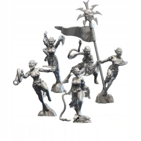 BLOOD DRINKER x 10 - Bigusson - Druk 3D - White Angels