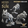 ATTACK LION x5 - Bigusson - Druk 3D - White Angels