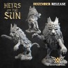 ATTACK LION x5 - Bigusson - Druk 3D - White Angels