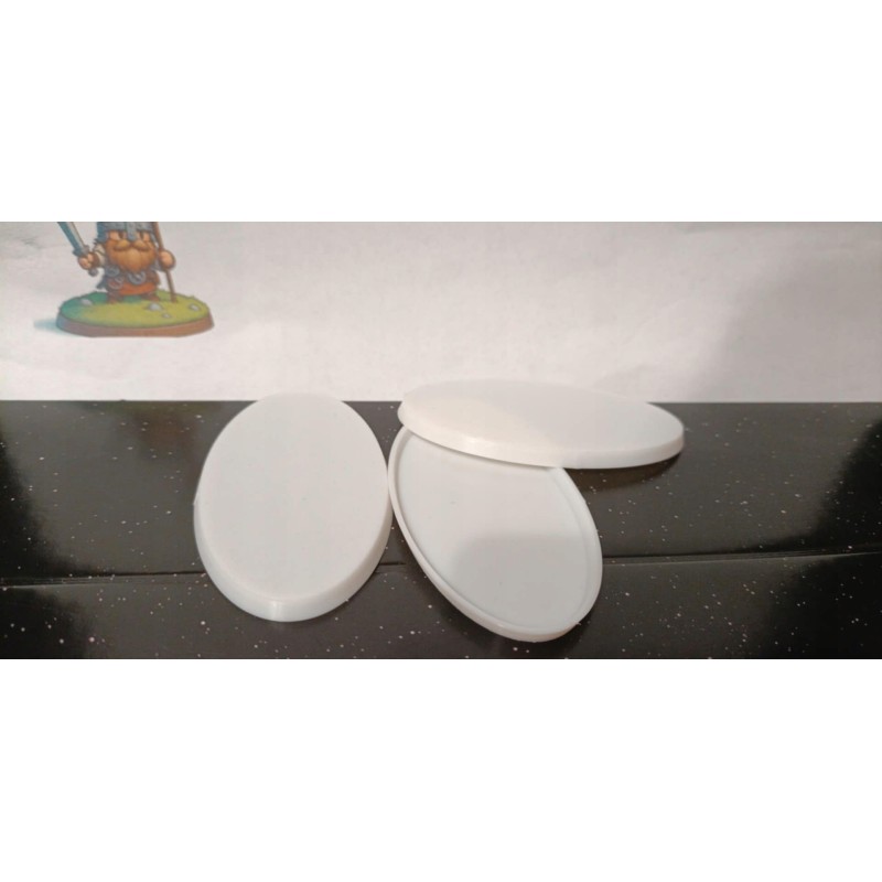 75 x 42 mm podstawka | 75 x 42 mm oval base x6 - Bigusson Miniatures