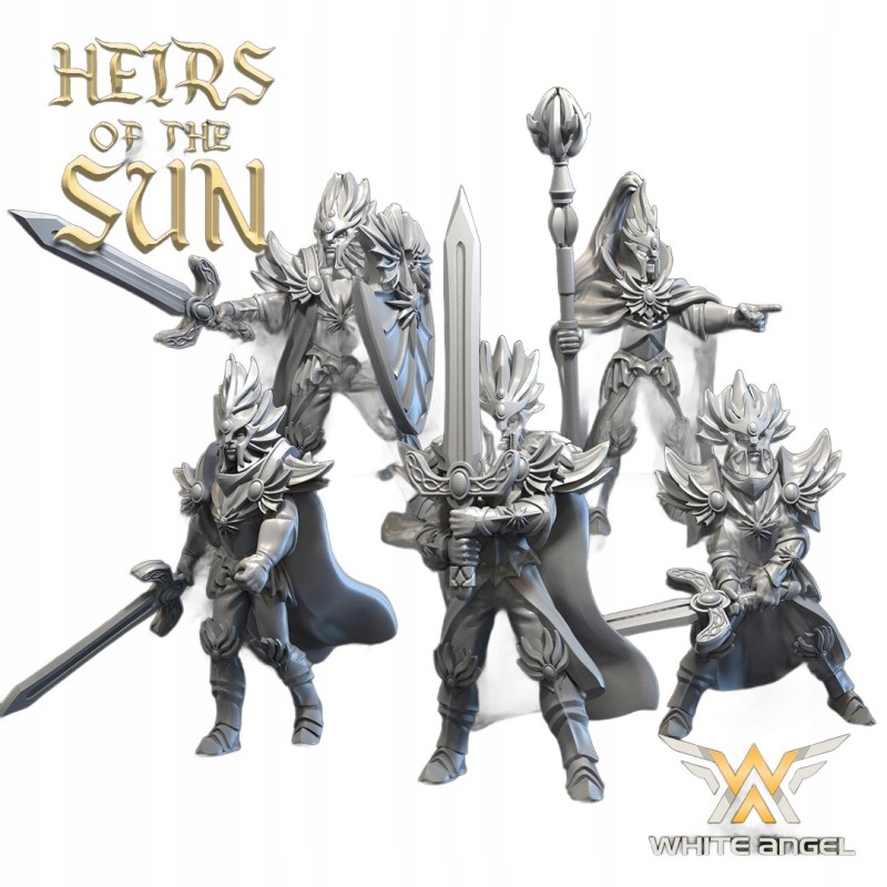 LORDS OF THE HIGH KINGDOM - Bigusson - Druk 3D - White Angels