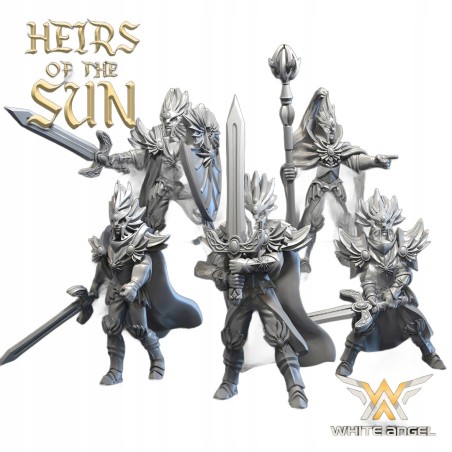LORDS OF THE HIGH KINGDOM - Bigusson - Druk 3D - White Angels