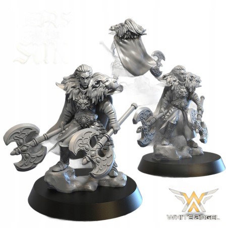 LION COMMANDER - Bigusson - Druk 3D - White Angel Miniatures