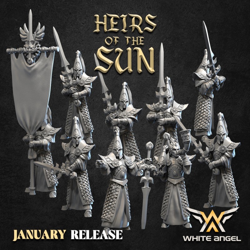 High Warrior of the Sun x7 + cmd - Bigusson - Druk 3D - White Angels High Warrior of the Sun x7 + cmd - Bigusson - Druk 3D - White Angels