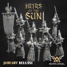 High Warrior of the Sun x7 + cmd - Bigusson - Druk 3D - White Angels