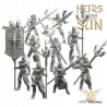 SISTERS OF LIGHT x10 - Bigusson - Druk 3D - White Angels