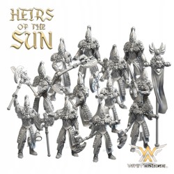 IMPERIAL LION WARRIORS x 10 regular - Bigusson - Druk 3D - White Angels
