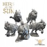 ATTACK LION x5 - Bigusson - Druk 3D - White Angels