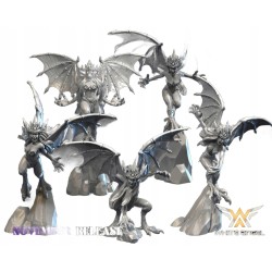 Harpies x10 - Bigusson - 3D - White Angels