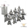 Dark Arrows x7 + grupa dowodzenia - Bigusson - druk 3D - White Angels