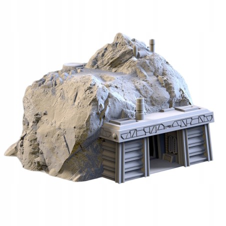 Bunker in rock - Bigusson - Txarli Factory