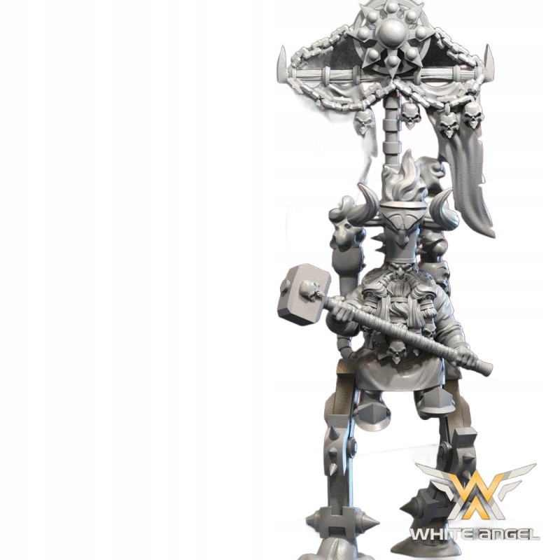 INFERNAL GREAT ENGINEER - INFERNAL EMPIRE - Bigusson - Druk 3D-White Angels