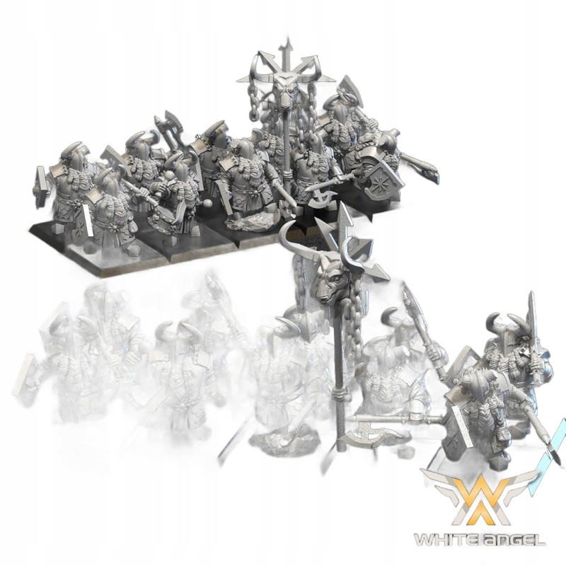 INFERNAL DESTRUCTOR x 10 - Bigusson - Druk 3D - White Angels