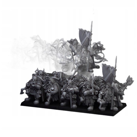 Dwarf Rangers x7 + command group - Bigusson- Druk 3d- Highlands Miniatures