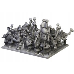 Dwarf Kingsguard Unit x7 + cmd - Bigusson - Druk 3d - Highlands Miniatures
