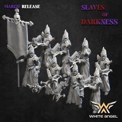 Dark Arrows x7 + grupa dowodzenia - Bigusson - druk 3D - White Angels
