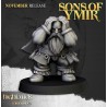 Dwarf Artillery 1 + crew - Druk 3d - Highlands Miniatures